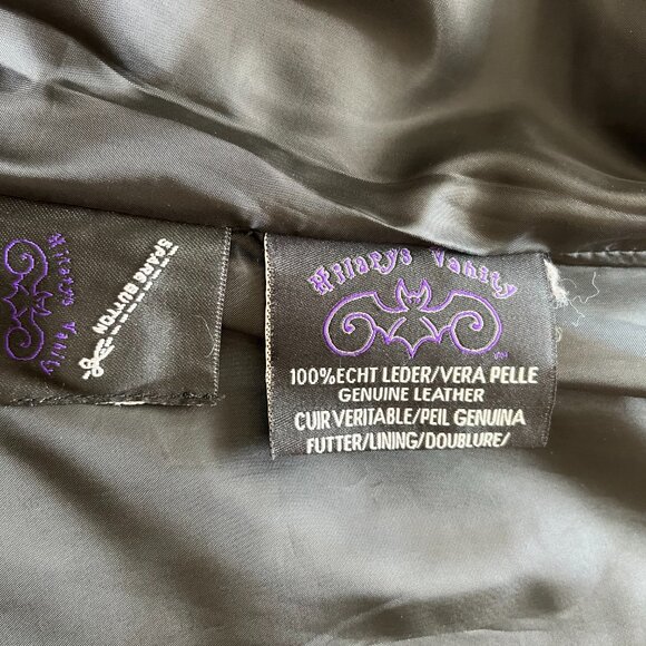 HIlary's Vanity Leather Wing Coat - Large - Picture 6 of 12